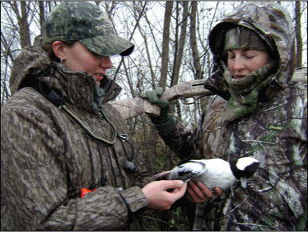 Heather Redmann and Shannon Salyer