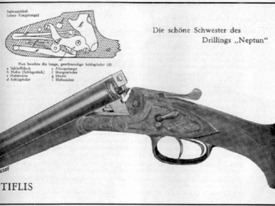 Krieghoff’s Extraordinary “Tiflis” Live Pigeon Shotgun