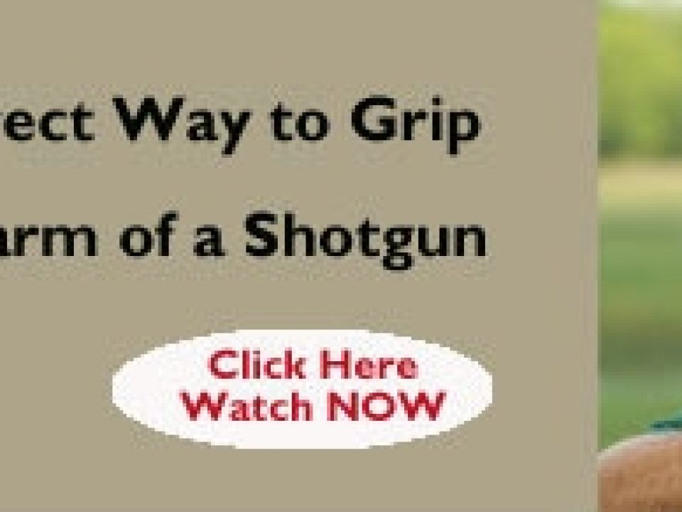 The Correct Way To Grip The Forearm Of A Shotgun