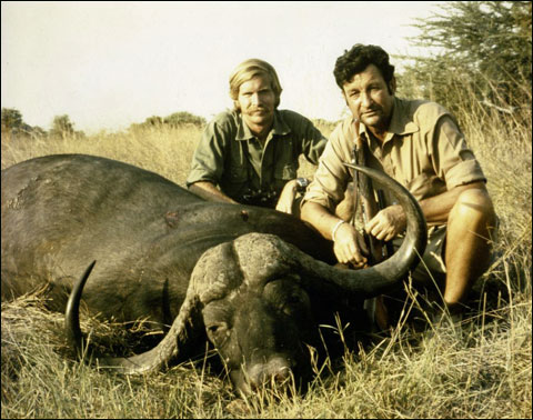 Joe Coogan Leaves Benelli to Follow His Heart Back to Africa 5 Joe-and-Harry-Khwai-Buff-1975