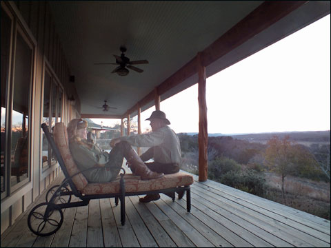A Texas Hill Country Respite at Joshua Creek Ranch 2 Joshua-Porch