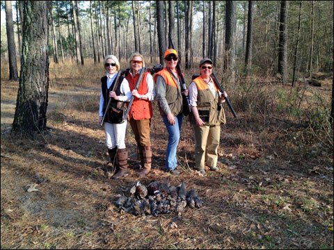 Lanier Shooting Sports Lifestyles - July 2015 13 The-Drake-Landing-Huntresse