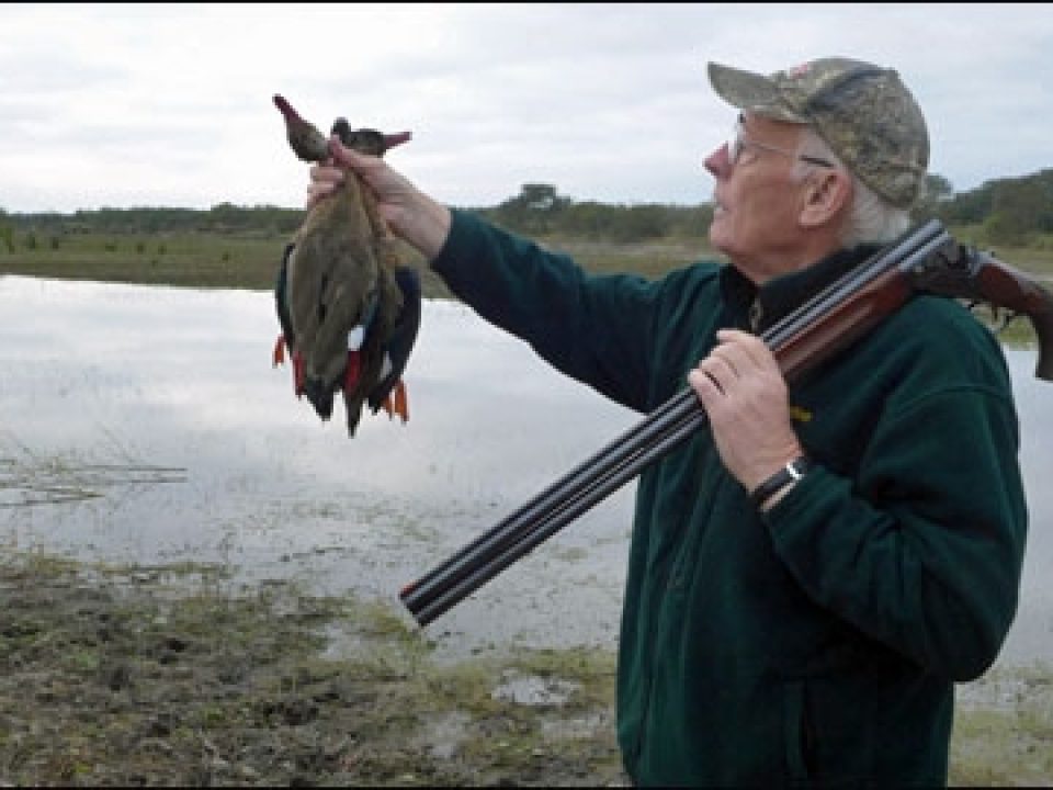 Argentina Duck Hunting While Stuck in the Mud With My Perazzi