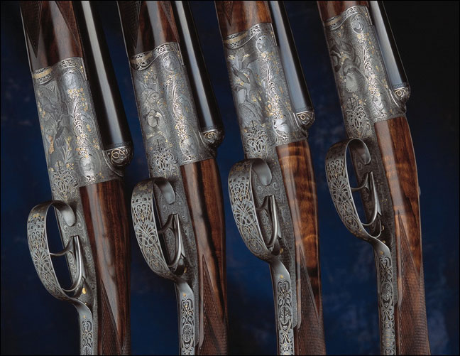 Shotgun Life in Gardone Val Trompia: Part 6, Creative Art Engravers 12 Four McKay Browns