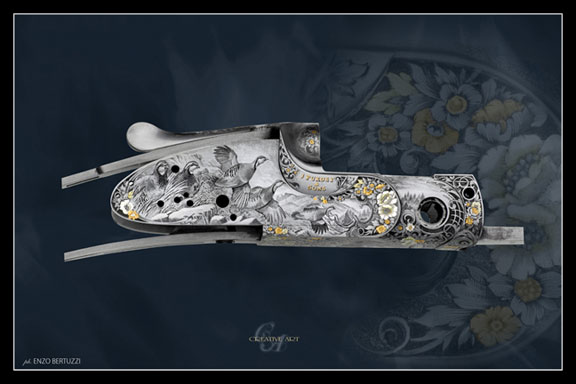 Shotgun Life in Gardone Val Trompia: Part 6, Creative Art Engravers 4 PURDEY PERNICI