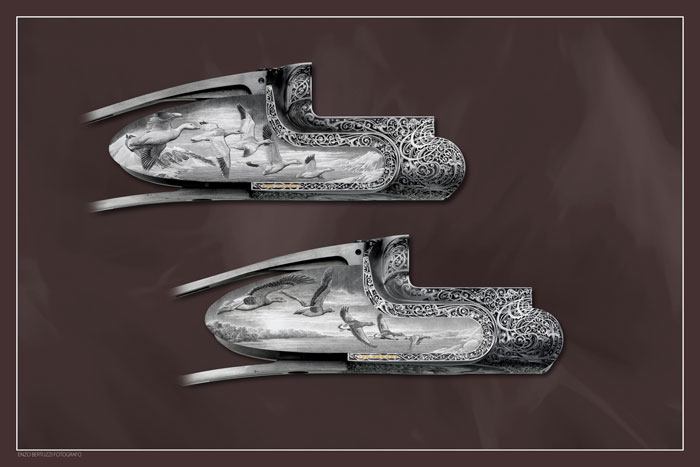 Shotgun Life in Gardone Val Trompia: Part 5, Firmo & Francesca Fracassi 13 These are another engravings by my father on Fabbri