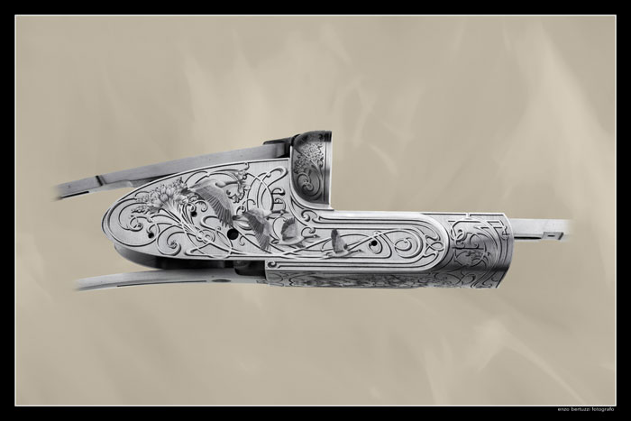 Shotgun Life in Gardone Val Trompia: Part 5, Firmo & Francesca Fracassi 7 This is an engraving made by me Francesca on a F lli Rizzini