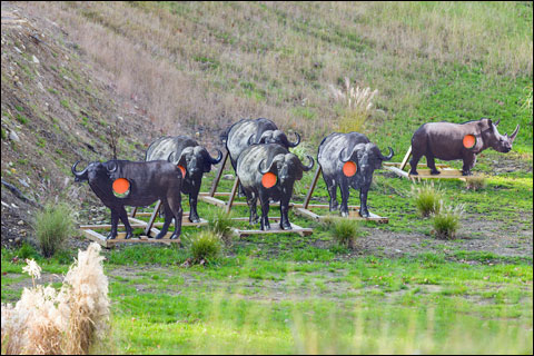 Griffin & Howe Converts an Old Dairy Farm into the Shooting Grounds of the Future 17 Rifle targets