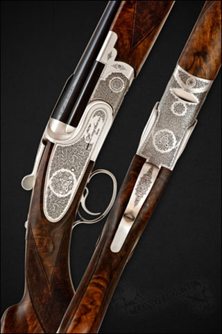 English small rose and scroll