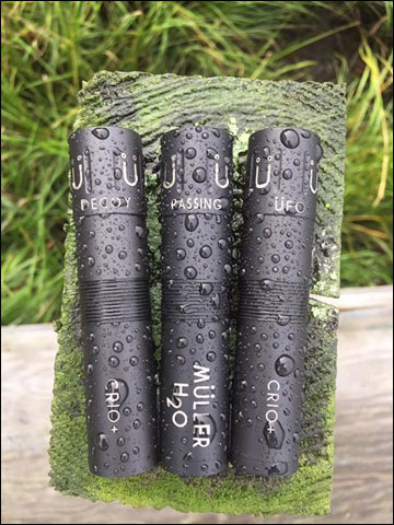 Why Gun Specific Patterning Geometry Delivers Superior Shotgun Choke Performance 2 Muller wet chokes