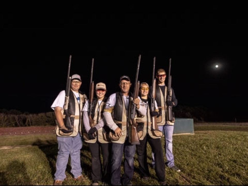 CZ-USA’s Dave Miller Helps Four High-School Kids Establish a Shotgunning Guinness World Record