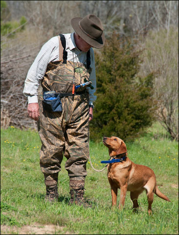 Robert Milner and Dolly work on self control when the temperatures get warm