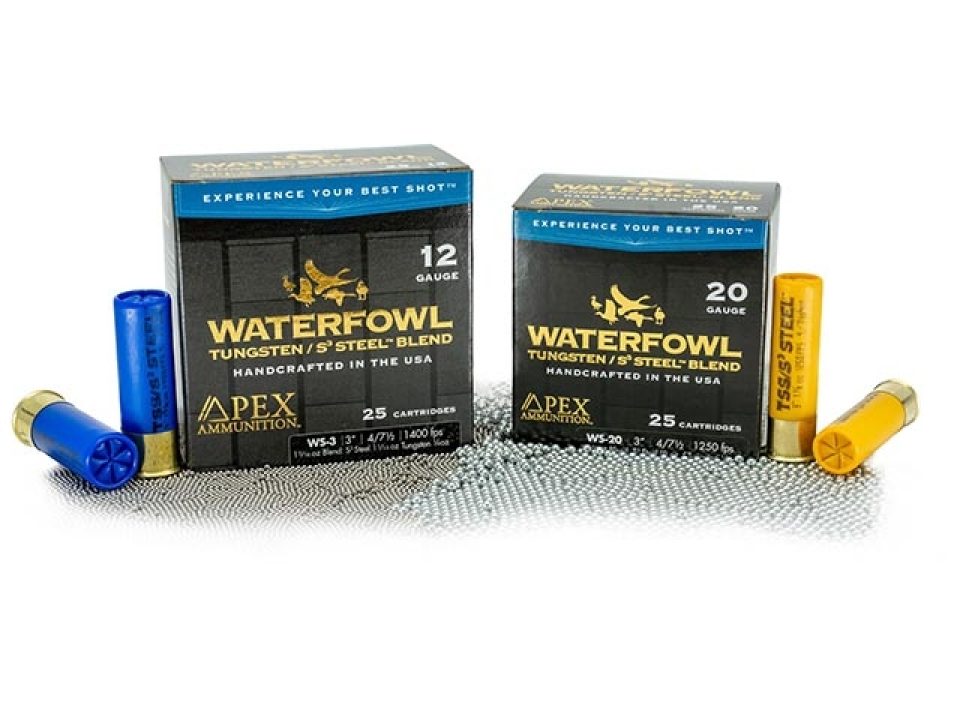 APEX Waterfowl TSS/S3 Steel Blend Named Editor’s Choice by Petersen’s Hunting Magazine