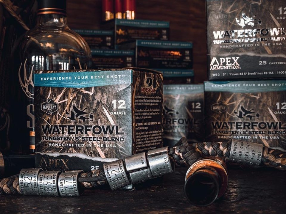 APEX Ammunition Introduces Mossy Oak Shadow Grass Habitat Waterfowl Blend