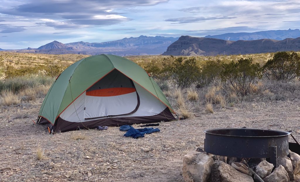 The campsites on public land in West Texas are primitive, calling for visitors to bring plenty of supplies for an overnight stay.