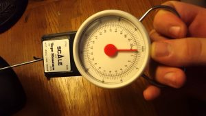 The Optimal Trigger-Pull Weight for Shooting Clays? 2 weight scale