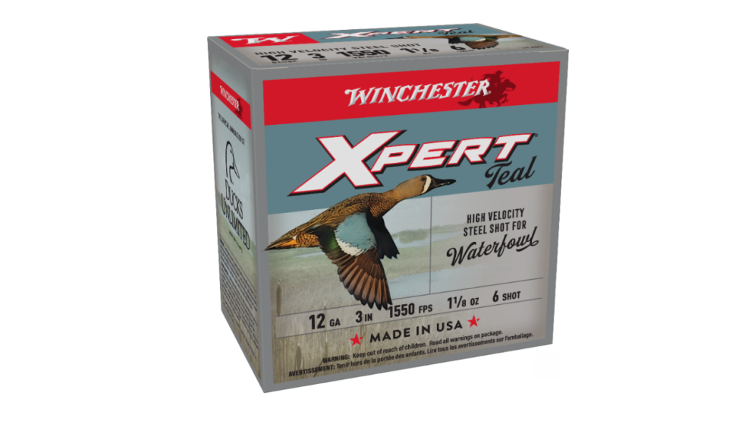 Winchester® Introduces XPERT® High Velocity Steel Shotshell for Teal—Shipping Now! 1 Winchester® Introduces XPERT® High Velocity Steel Shotshell for Teal—Shipping Now!