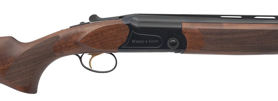 Webley & Scott in America Part 1: The 20/28 Gauge Combo 7 The black chrome receiver of the Webley & Scott 920 BC Combo.