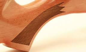 How to Identify the Difference Between Laser and Hand Checkering on Your Shotgun 2 checkering 2