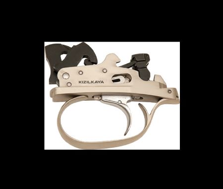 The Kizilkaya RT25 or Beretta DT11? When it Comes to Clays Crushers, Let Your Wallet Do the Talking 4 The dropout trigger group of the Kizilkaya RT25.