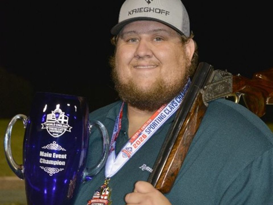 Team Krieghoff’s Braxton Oliver Claims World Title at 2026 World English Sporting Clays Championship