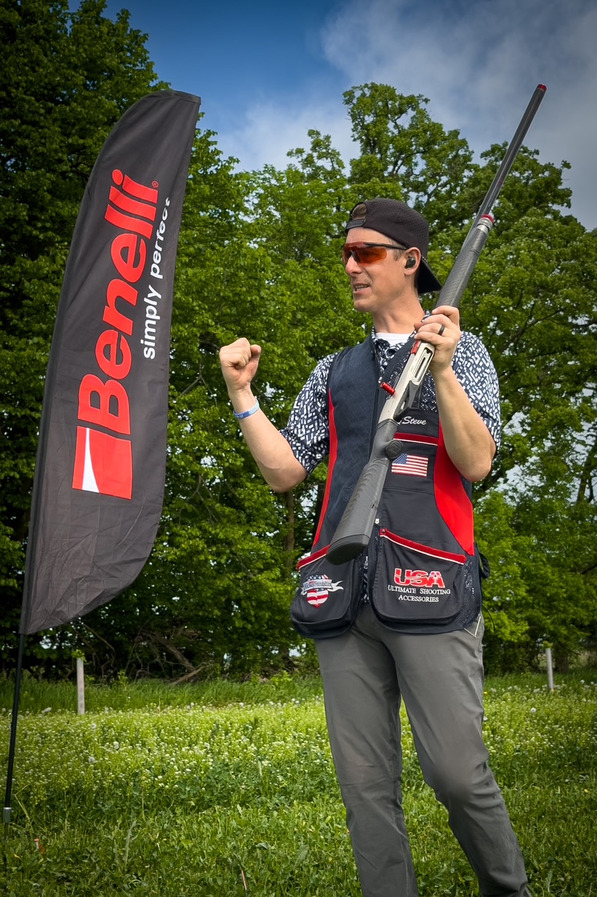 Benelli And Steve Gould Shatter Clay Shooting Distance Records