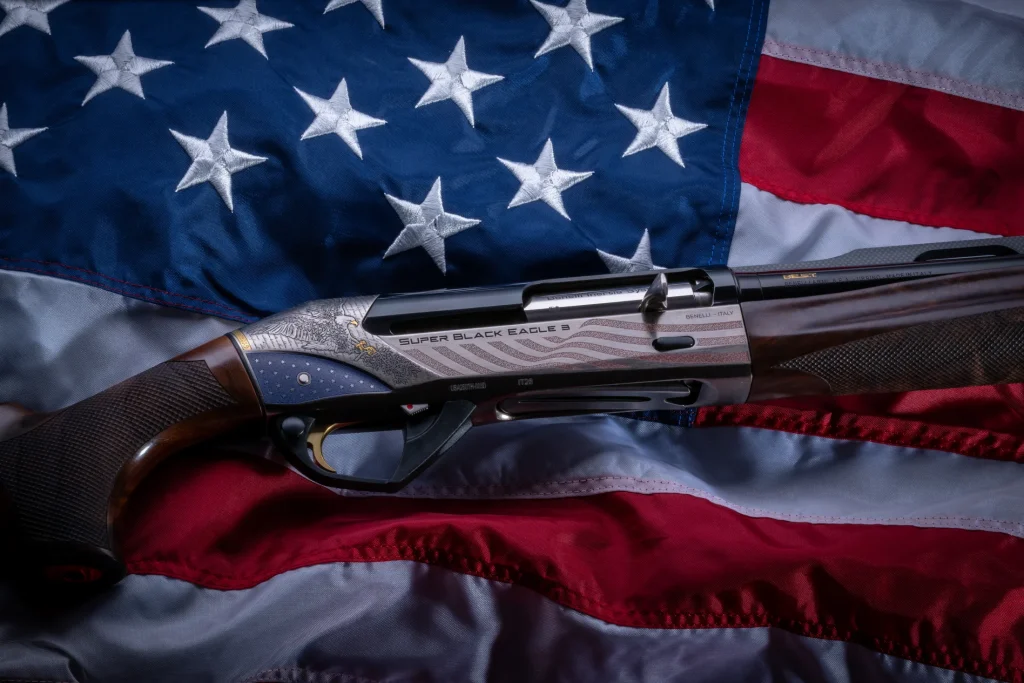 Benelli Unveils a Tribute to America with a Super Black Eagle 3 250th Anniversary Edition 1 Benelli