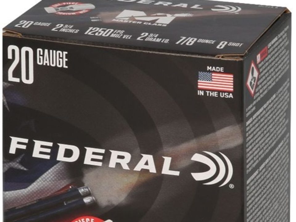 Federal’s New 20-Gauge Master Class Sporting Clay Shotshells Now Shipping