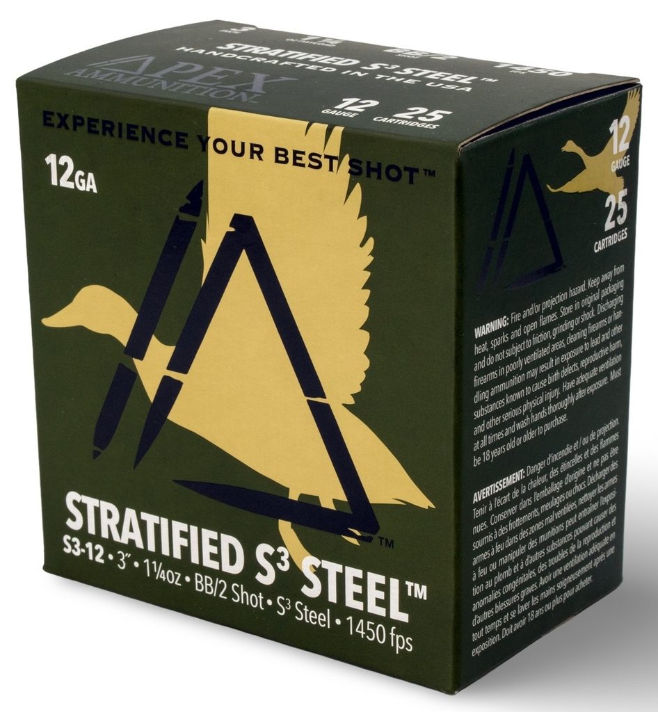 Apex Ammunition Introduces New Waterfowl Stratified S3 Steel Loads 1 Apex