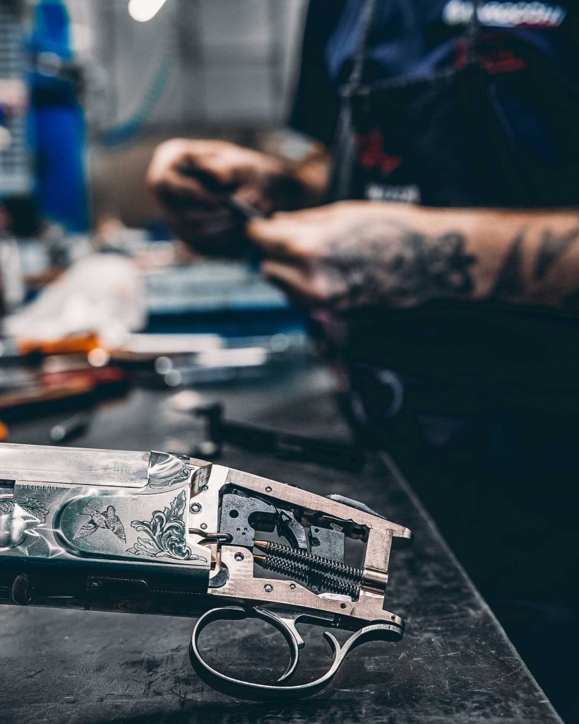 The New Breda Victoria Over/Under: One Italian Craftsman Start to Finish 1 “One gunsmith, one gun” differentiates the Breda Victoria over/under.