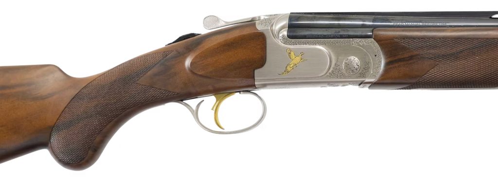 The New Breda Victoria Over/Under: One Italian Craftsman Start to Finish 3 The Prince of Wales grip on the Breda Victoria Cover.