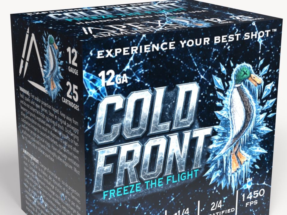 APEX Ammunition and 24.7 Hunt Introduce Cold Front™ Waterfowl Series